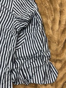 Striped Black and White Top