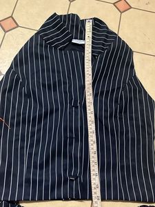 Striped Vest &amp; Skirt Set