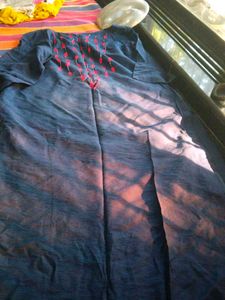 Beautiful 🔵 Blue Kurta