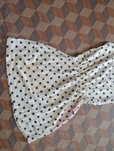 Polka Dot Sleeveless Dress