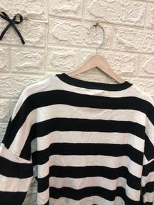 Striped Knit Pullover🕶️‼️