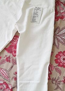 Ivory Fabric with Stain