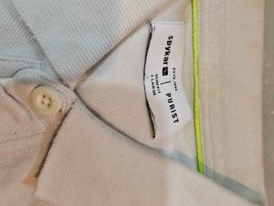 Men White Authentic Puma &amp; Spykar Tshirts