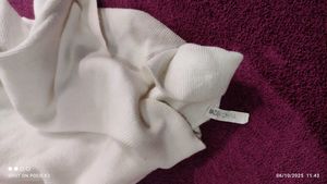 White Turtleneck  long sleeve