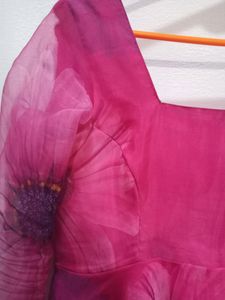 Trendy Organza Anarakali Suit 🥰