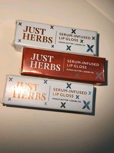 Just Herbs Lip Gloss Of 3