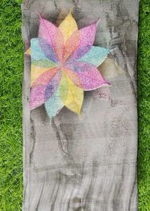 Grey Saree