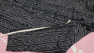 Ethnic bandhni print abaya