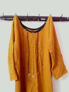 Yellow Formal Kurta