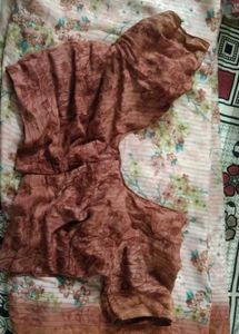 Brown Saree