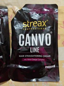 Streax Canvo Line Hair Straightening Cream