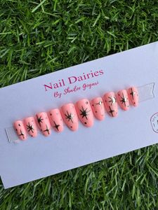 Starry Sky Press-On Nails