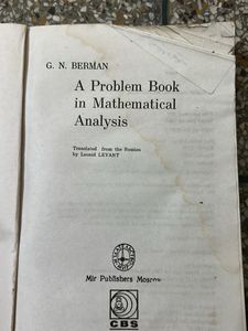 Mathematical Analysis Book