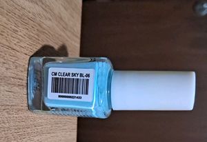 Zudio Sky Blue Colour Nail Paint