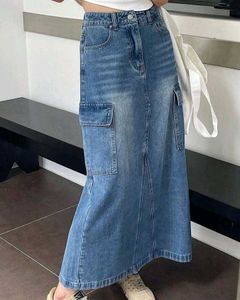 Vintage Denim Skirt