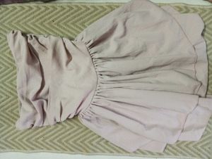 LittleBox Ruched Strapless Dress