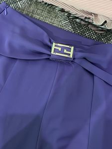 Fendi Purple Skirt