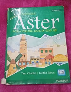 Aster English Literature book for class 7th ICSE