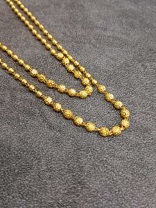 1Gram Gold Chain Double Layered