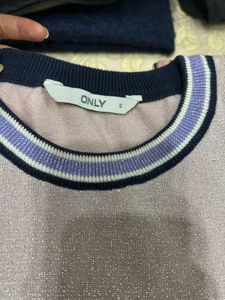 ONLY Sparkly Knit Top