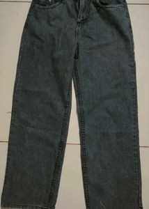 Wide Leg Denim Jeans