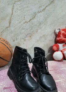 Lace-Up Boots