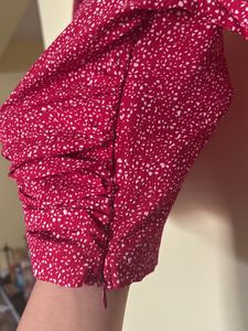 A Maroon Crop Top