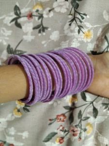 Purple Bangles Set