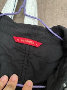 Black Laks*ita Kurta