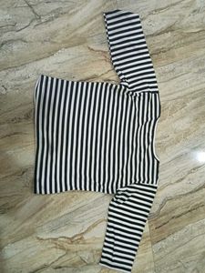 Striped Long Sleeve Top