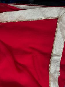 Elegant Red Sari