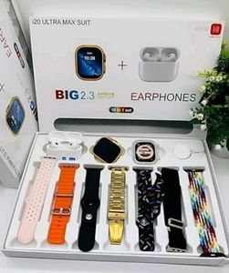 Watch With 7 Straps And Airpods