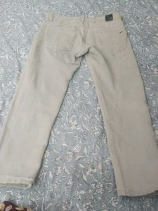Casual Beige Pants