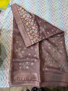 Elegant Floral Saree