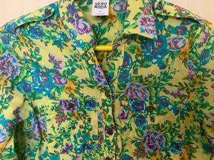Vero Moda Floral Print Pure Cotton Top