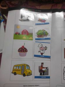Profession Activity Card For Kids