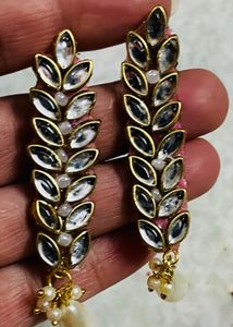 Pearl Kundan Earring Set 3 Combo