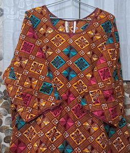 Patterned Maxi Dress