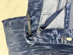 Blue Top Shop pants