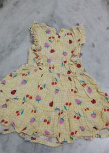 Yellow Baby Girl Frock...