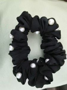 Black Pearl Scrunchie