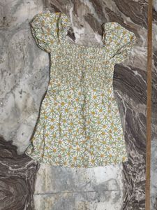 Zara Linen Blend Dress