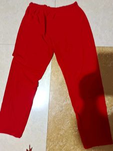 Kids' Leggings - Red &amp; Black