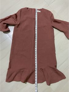 Peach Korean Dress