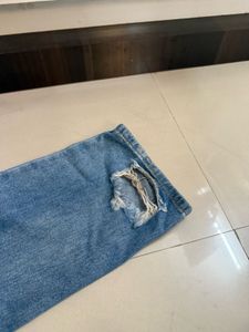 Ripped Light Wash Jeans