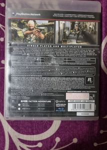 PS3 |Max Payne 3 | Scratchless, Mint Condition