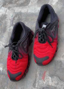 Red &amp; Black Sneakers