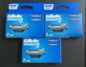 Gillette Mach 3 Cartridges (blades) New Pack