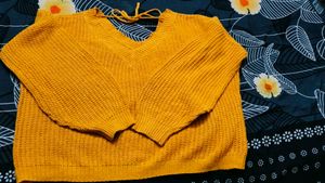 Mustard Yellow Crop Top
