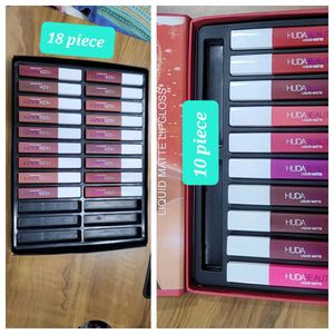 Combo Of 28 Pieces Liquid Huda Lipstick